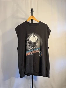 Vintage 90's Charlotte Hornets Taz Cutoff T-Shirt L USA Made - Picture 1 of 3