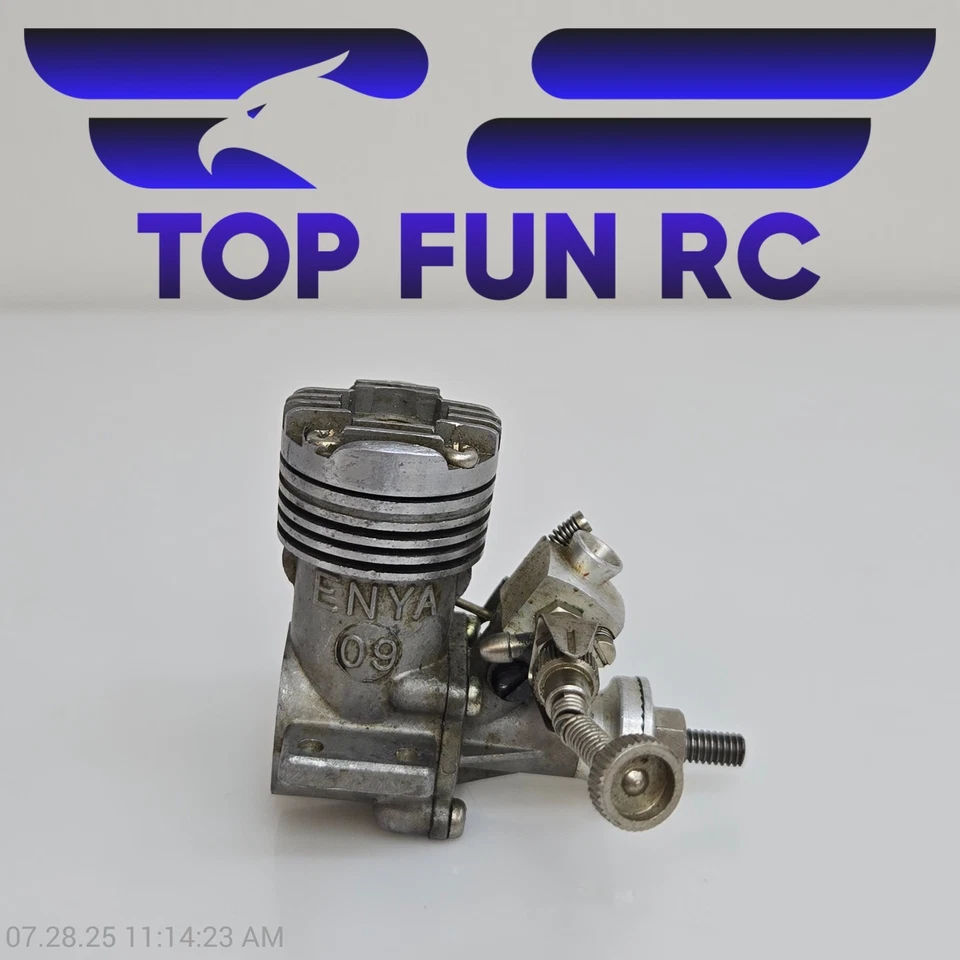 Enya .09 Nitro RC Airplane Engine Vintage - Image 1 of 4