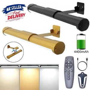 Picture Light Magnetic Dimmable Wireless Wall Painting Display Reading Lamp USB - Picture 1 of 15