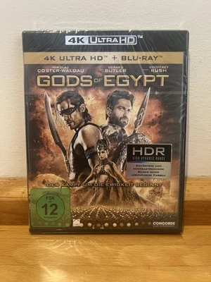 GODS OF EGYPT (UHD) - ULTRA HD BLU-RAY NEW - German Import - EU Import - Image 1 of 2