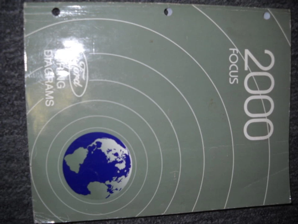 2000 Ford Focus Eléctrico Diagrama Evtm Servicio Tienda Reparación Manual - Imagen 1 de 1