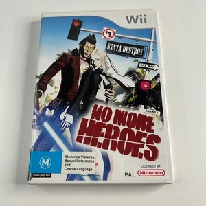 No More Heroes (Nintendo Wii, 2008 PAL) Complete With Manual CIB - Picture 1 of 5