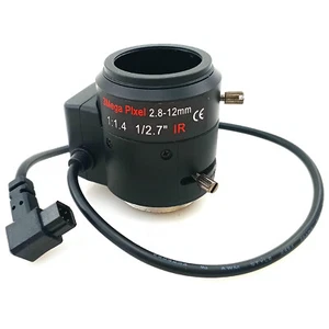 2.8mm-12mm CS Mount CCTV IP Camera Lens 3MP 1/2.7" F1.4 Auto IRIS Manual Zoom - Picture 1 of 7