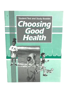 A Beka Choosing Good Health Student Test and Study Booklet Paperback - Imagen 1 de 4