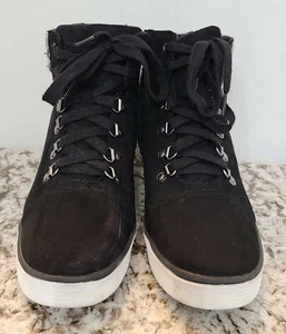 Girls Tween Justice Ankle Boots Booties Black Size 8 - Picture 1 of 7
