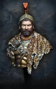 1/10 RESIN BUST Carthaginian General Hannibal Barca Unpainted Unassembled NEW - Picture 1 of 7