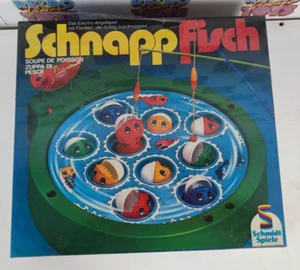 SCHNAPP FISCH SCHMIDT SPIELE ZUPPA PESCE CATTURARE CANNA PESCA VINTAGE SIGILLATO - Bild 1 von 6