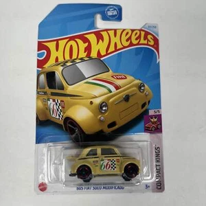 Fiat 500D modificado 5/5 Hot Wheels #87 Compact Kings Gold 60S 2024 - Imagen 1 de 9