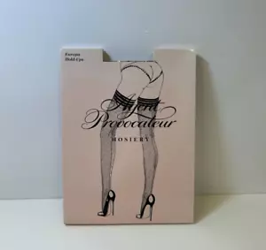 (NEW) AGENT PROVOCATEUR Hosiery - Europa Hold Ups - Black - Size 2 - Picture 1 of 9