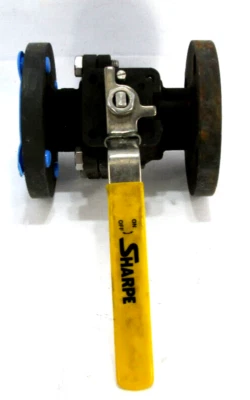 Válvula de bola de acero al carbono Sharpe 2" 150 libras 50114 Hecho en Taiwán NACEMR001-075 Foto 1 de 4