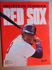 1983 BOSTON RED SOX OFFICIAL YEARBOOK
