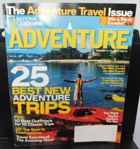 National Geographic ~ ADVENTURE magazine - NOVEMBER 2005 issue - Picture 1 of 5
