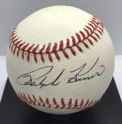 RALPH KINER Signed BASEBALL Rawlings MLB JSA Cert Pittsburgh Pirates HOFer Auto - Image 1 of 4