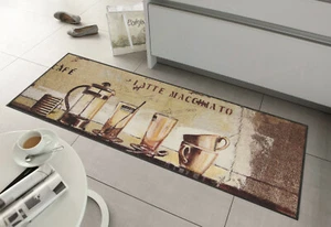 Ab Lager Fußmatte Salonloewe Latte Time Art Gallery Anna Flores ca. 60x180cm - Bild 1 von 3