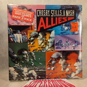 Crosby Stills & Nash Allies 1983 SEALED Atlantic Specialty Press 80075-1 OG - Foto 1 di 5