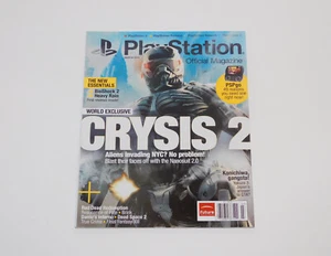 Playstation Official Magazine March 2010 Issue #30 Crysis 2 w/ Bioshock 2 Poster - Picture 1 of 1