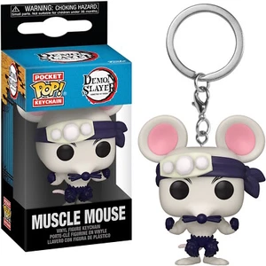 Demon - Muscle Mouse Schlüsselanhänger Funko Pocket POP! Keychain - Picture 1 of 3