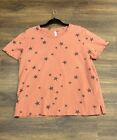Wishlist Small Anthropologie Boutique Distressed Star T Shirt Top Boho Peasant 
