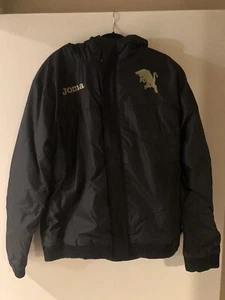 Torino FC 23/24 Hooded Bomber Jacket Joma EU 2XL US XL Fleece Lined Heavy Soccer - Picture 1 of 11