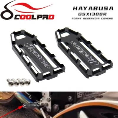 Front Foot Pedal Pad Foot Peg Cover For Suzuki Hayabusa GSX1300R 1999-2022 2019 - Image 1 of 4