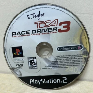 ToCA Race Driver 3 (Sony PlayStation 2, 2006) - PS2 Black Label nur Disc - Bild 1 von 1