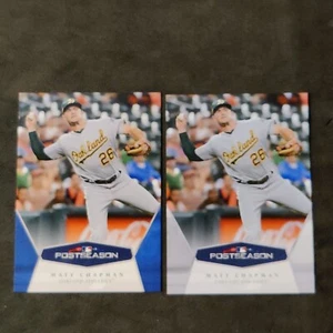 Matt Chapman 2018 Topps On Demand Postseason SILVER Parallel #17A and Base 17 - Picture 1 of 1