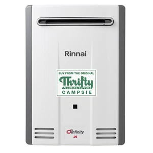NEW - Rinnai Infinity 26L Continuous Flow Hot Water Heater 60°C NG INF26N60 - Picture 1 of 4