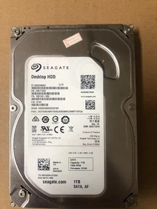 Seagate 1TB 3,5 Zoll Festplatte ST1000DM003 FW:CC43 getestet - Bild 1 von 2
