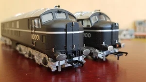 Bachmann Rails Exclusive LMS D16/1 Twins 10000 & 10001 in black, Ltd Edn, Cased - Picture 1 of 16