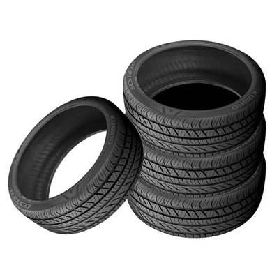 4 X Kumho KU22 Ecsta 4X II 225/50/16 92W All-Season High Performance Tire Foto 1 de 4