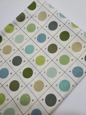 Erin Michael Fabric Purebred Paint Chips Mint Moda Cotton Sew Quilt FAT QUARTER  - Image 1 of 2
