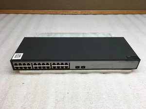 Commutateur Gigabit 24 ports HP HPE JH017A OfficeConnect série 1420 non géré - Photo 1/5