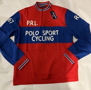 Ralph Lauren Polo Sport waschbarer Woll-Radpullover ~ Herren XL - Bild 1 von 10