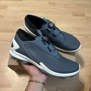 Ecco Men 2025 BIOM Tour Boa Phorene Waterproof Leather Spiked Golf Shoes 13-13.5 - Picture 1 of 10