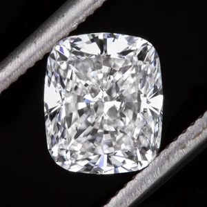 1ct LAB CREATED DIAMOND F VS2 IGI CERTIFIED ELONGATED CUSHION SHAPE CUT LOOSE - Picture 1 of 2