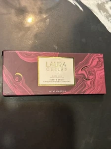 NIB Laura Geller Eyeshadow Palette BLEND AWAY Berry & Bright 8 Multi-Finish NEW - Picture 1 of 6
