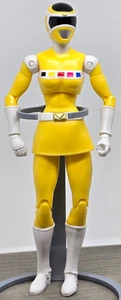 Figura de acción Power Rangers Space Yellow Ranger Ashley Hammond 6,5" - Imagen 1 de 2