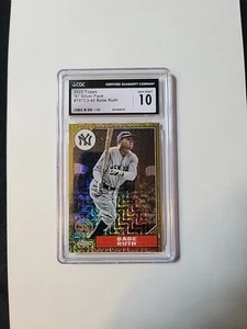 2022 Topps Baseball Babe Ruth '87 Silver Pack CGC 10 GS1159 - Picture 1 of 2