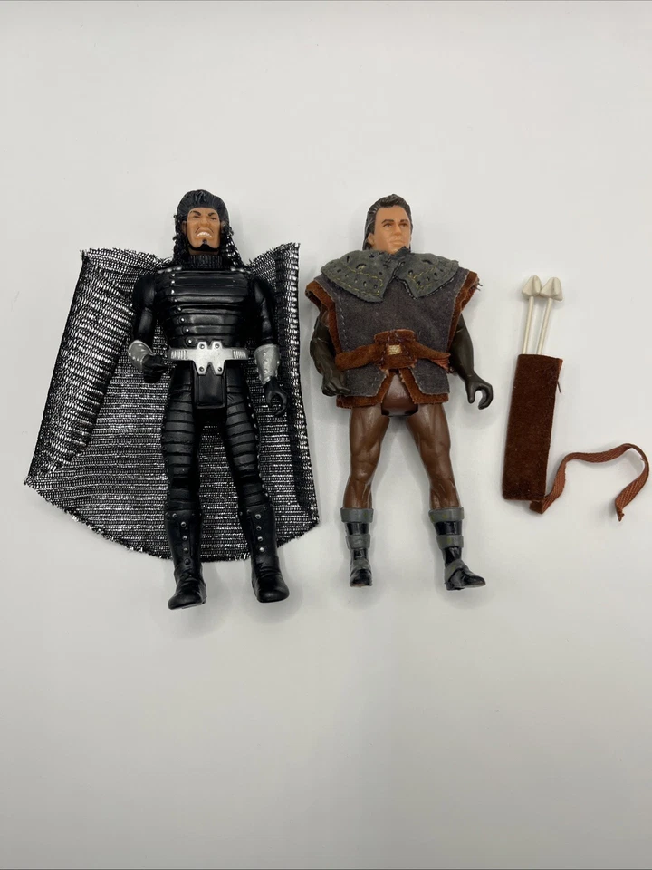 Lote de colección 1991 Kenner Robin Hood Príncipe de los Ladrones Robin Hood y Sheriff Foto 1 de 1