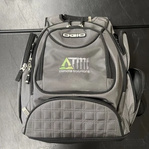 OGIO Street Tech Spec Laptop Black Backpack with ATMI Logo - Picture 1 of 11