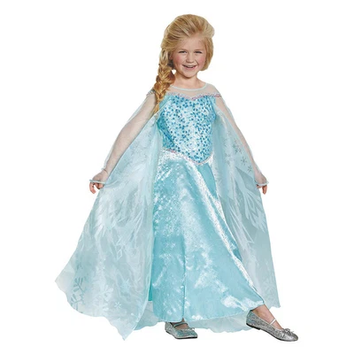 Elsa Prestige Child Costume - Disguise - Image 1 of 3