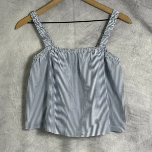 Abercrombie & Fitch Tanktop Gr. XS blau weiß gestreift coquette Cottagecore - Bild 1 von 8
