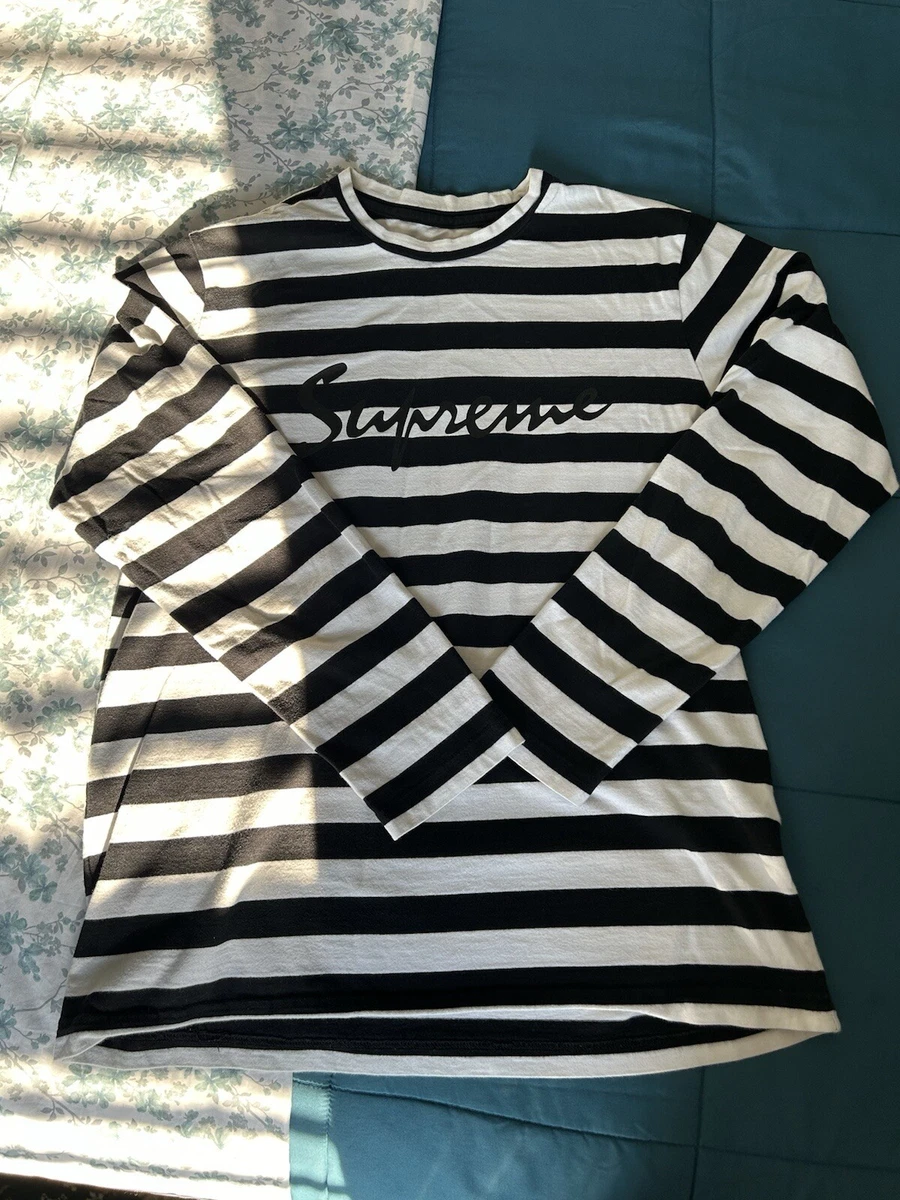 Supreme Striped T-Shirts for Men for sale | eBay