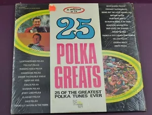 1971 "25 Polka Greats" 25 Of The Greatest Polka Tunes Ever Vol. 1 Album 33RPM - Imagen 1 de 3