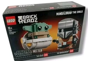 ⚡LEGO® Brickheadz 75317 Il Mandaloriano e il Bambino NUOVO IMBALLO ORIGINALE Star Wars EOL⚡ - Foto 1 di 6
