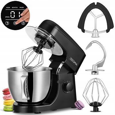 Planetary Kitchen Robot Mixer 5L Touch Panel 1800W Food Processor 8 Speed Levels • 197.62£