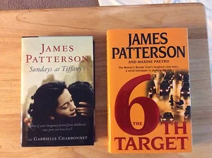 James Patterson Novels with Other Authors, Hardcover, Set of 2, English - Picture 1 of 4