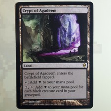 Crypt of Agadeem - Zendikar (Magic/MTG) NM/LP
