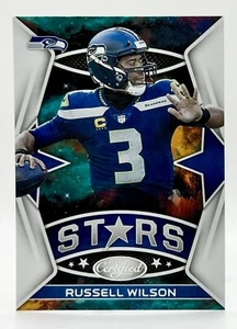 Estrellas certificadas Panini 2021 Russell Wilson Seattle Seahawks - Imagen 1 de 2