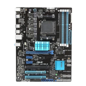Placa madre de escritorio ASUS M5A97 LE R2.0 AMD 970 zócalo AM3/AM3+ ATX DDR3 SATA3.0 - Imagen 1 de 7